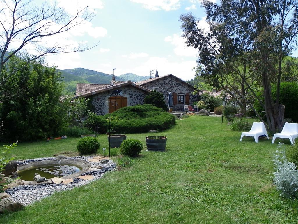 Bed and Breakfast Le Cabanon Thueyts Exterior foto